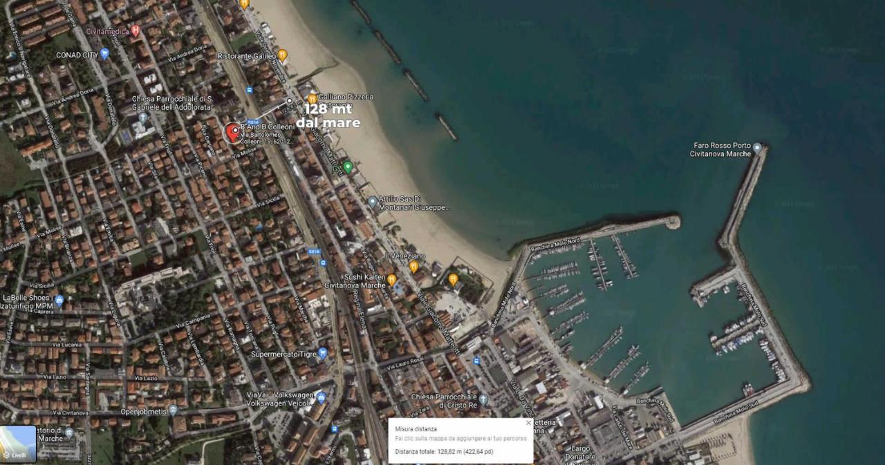 Colleoni 19 Bangkok, Appartamento Superior Civitanova Marche Kültér fotó